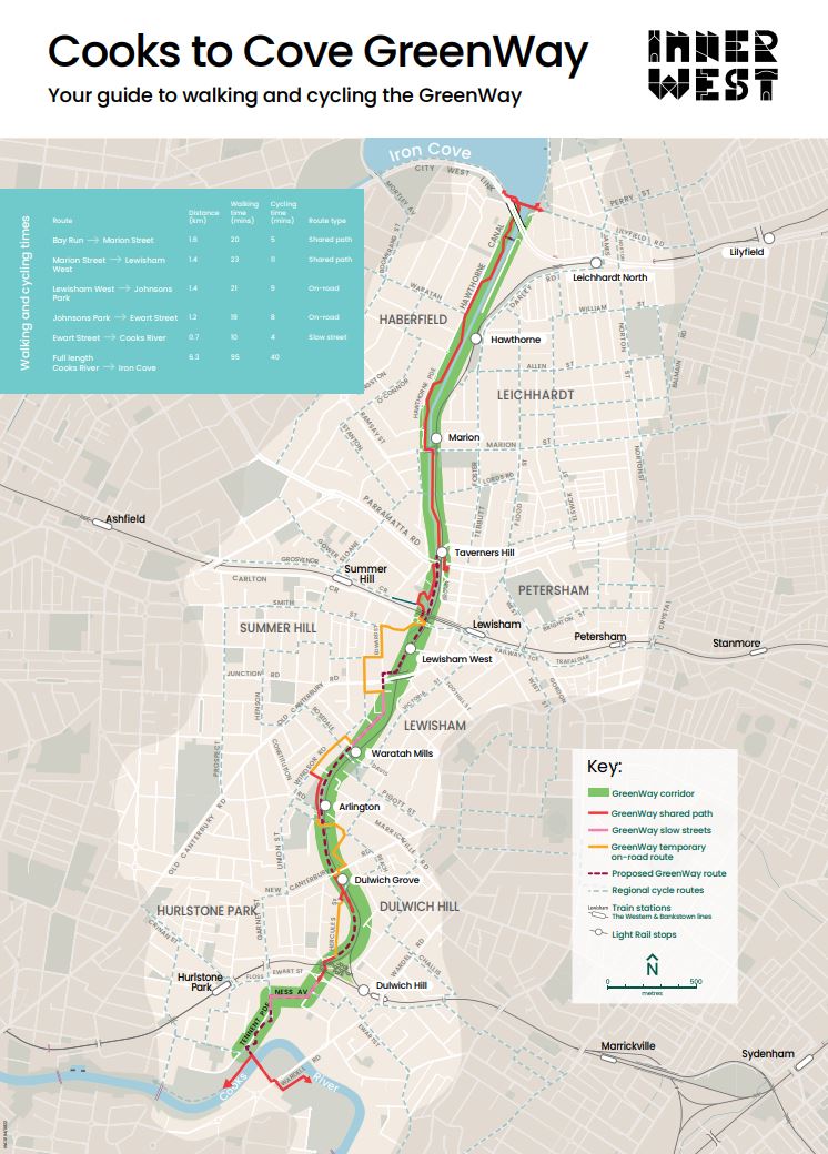 Walking And Cycling Routes Inner West Council